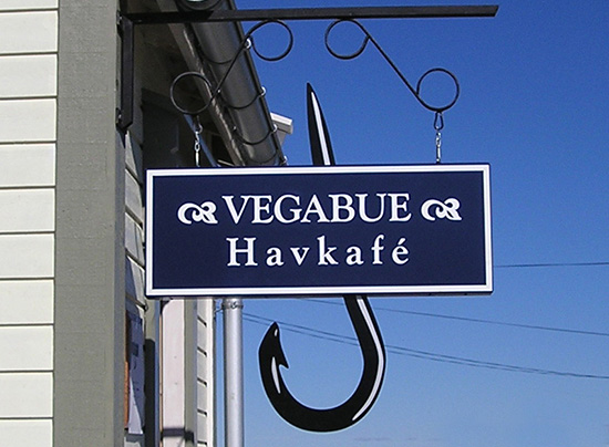 Havkafe-skilt